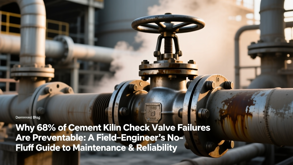Prevent Cement Kiln Check Valve Failures: Field Guide