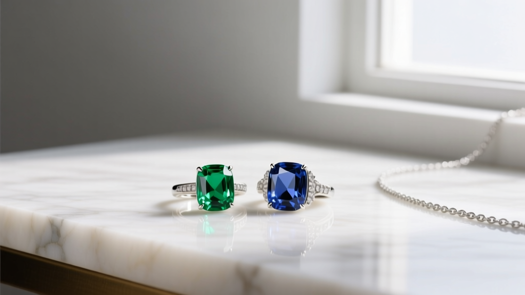 How to Clean Emerald & Sapphire Jewelry Safely