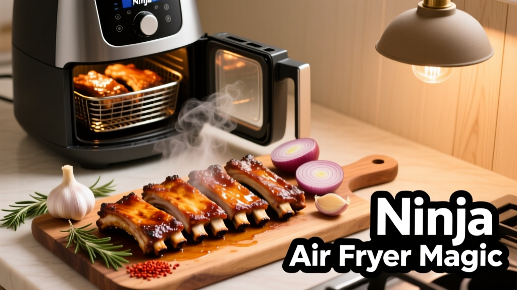 Perfect Ribs in a Ninja Air Fryer: Crispy, Tender & Easy