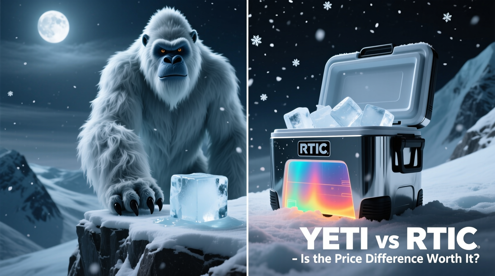 yeti vs rtic coolers is the ice retention really that different for the price