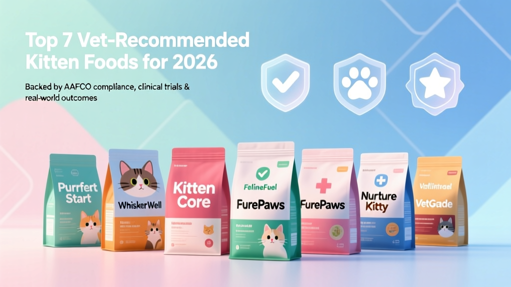 Top 7 Vet-Recommended Kitten Foods for 2026