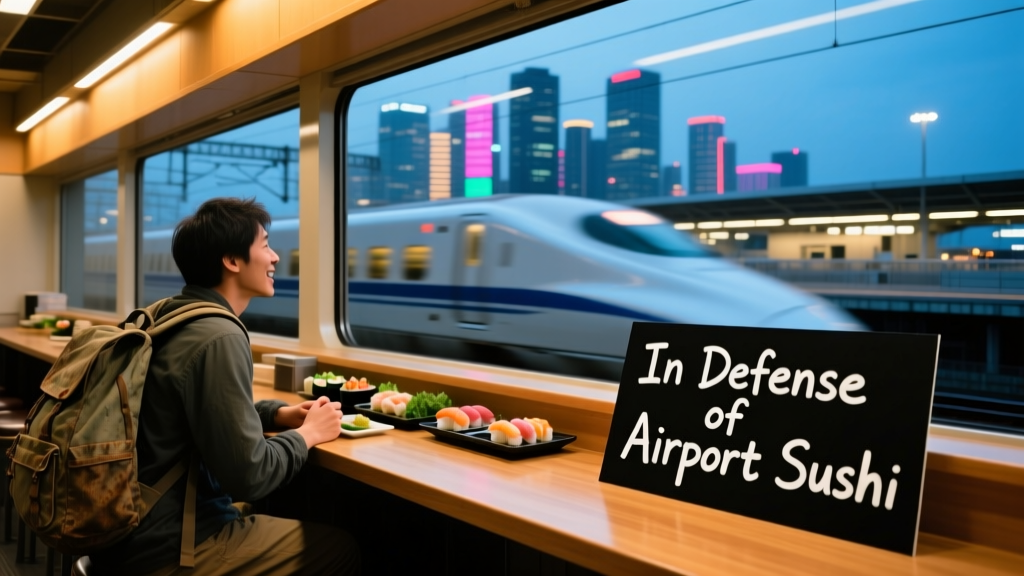 In Defense of Airport Sushi: Why It’s Smarter, Safer, and More Sustainable Than You Think