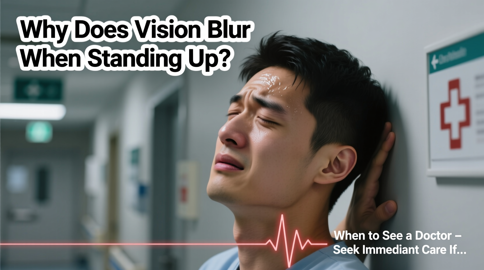 why does my vision blur when i stand up and when to consult a doctor