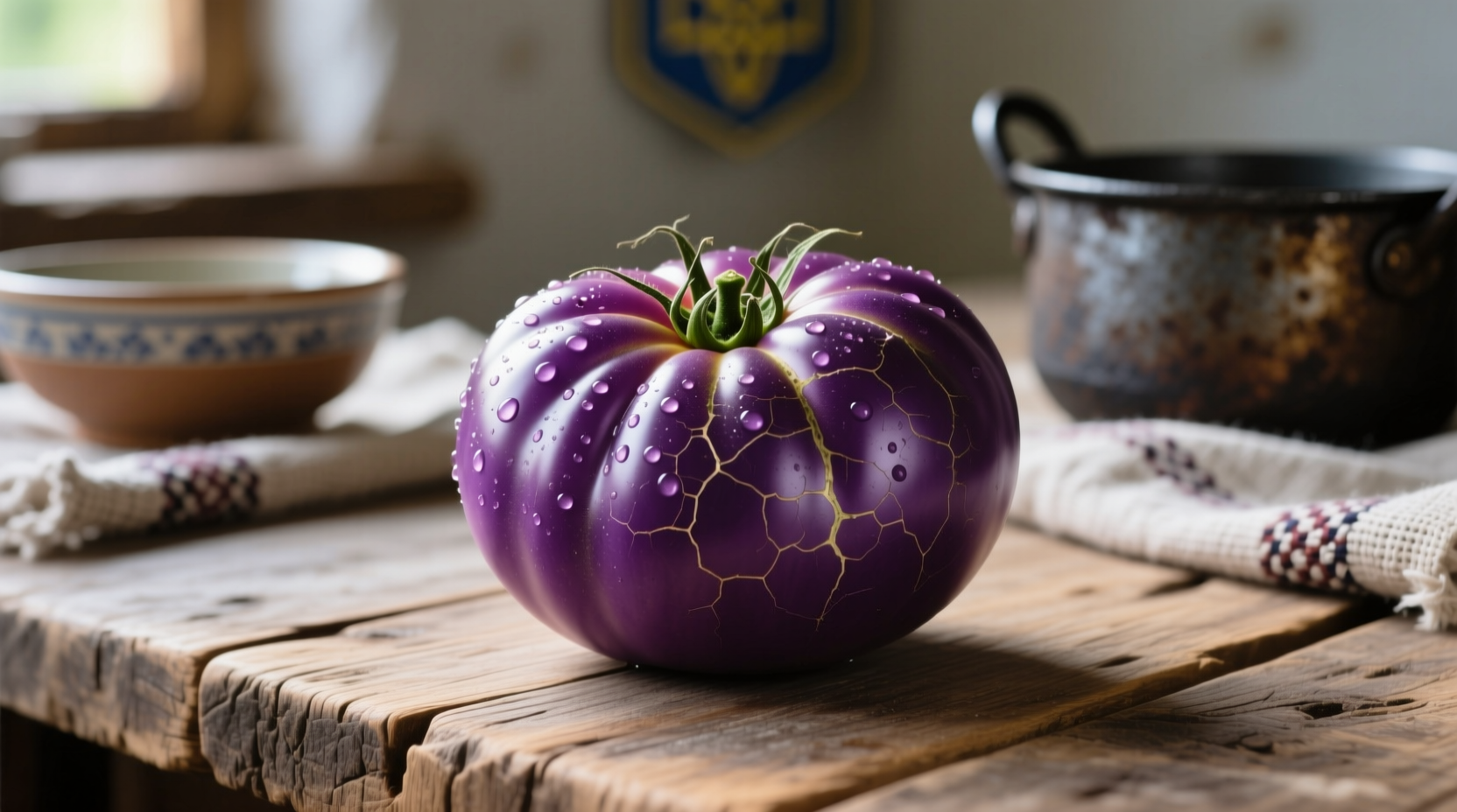 Ukrainian Purple Tomato: Characteristics & Growing Guide