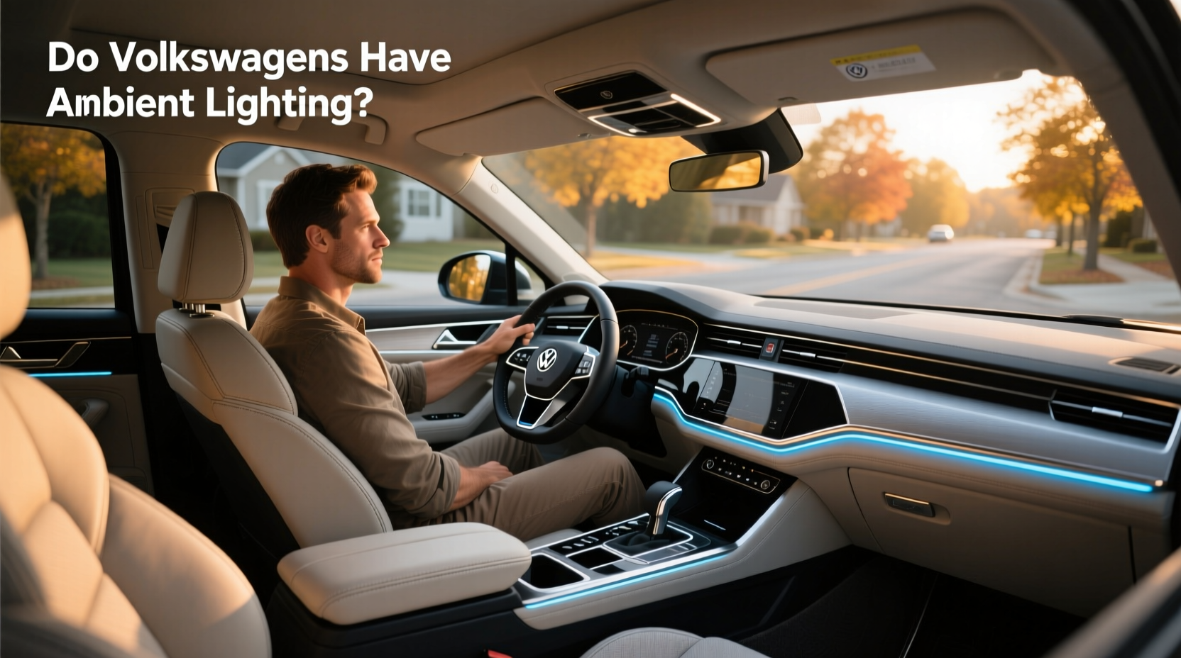 How to Choose Interior Light for VW, Do Volkswagens Have Ambient Lighting?