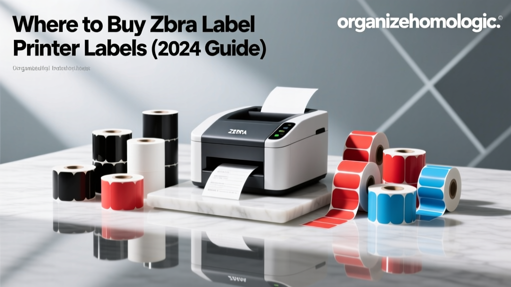 Buy Zebra Label Printer Labels: 2024 Guide