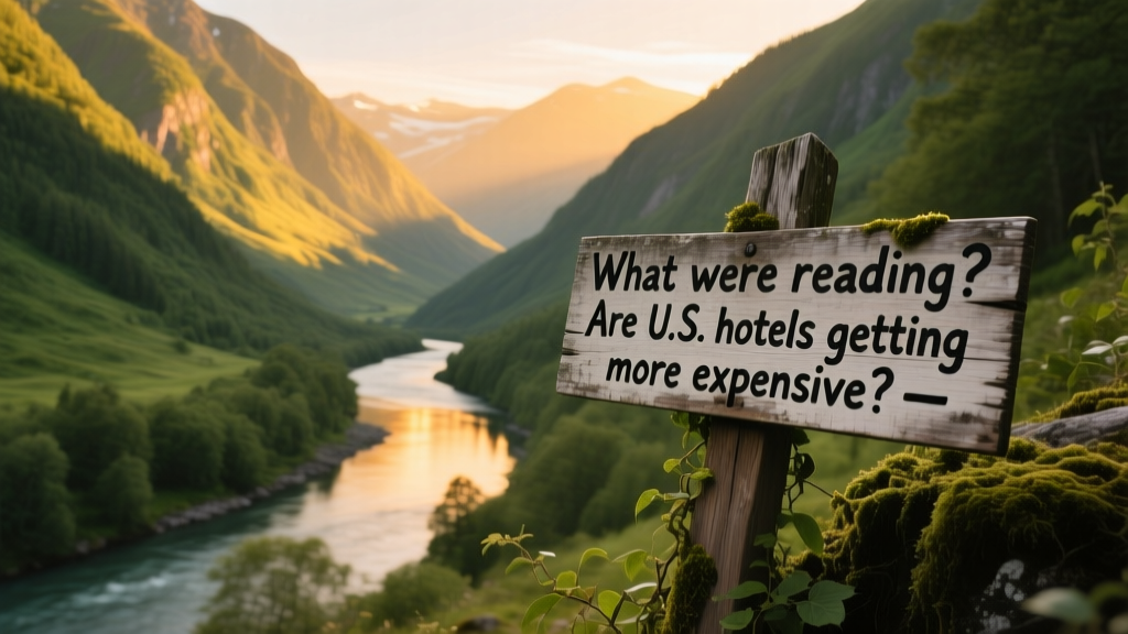 What We're Reading: Are U.S. Hotels Getting More Expensive?