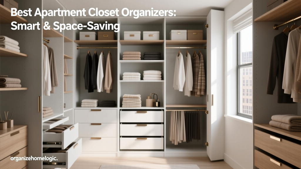 Best Apartment Closet Organizers: Smart & Space-Saving