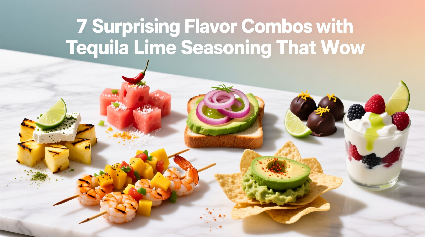 7 surprising flavor combos with tequila lime seasoning that wow