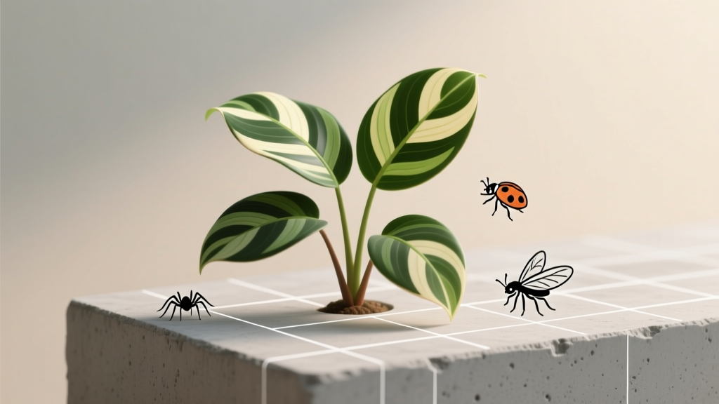 Prayer Plant for Pest Control: Natural IPM Strategy