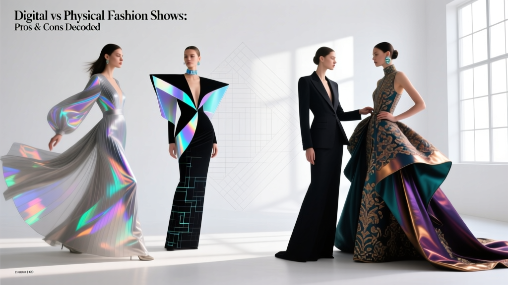 Digital vs Physical Fashion Shows: Pros & Cons Decoded