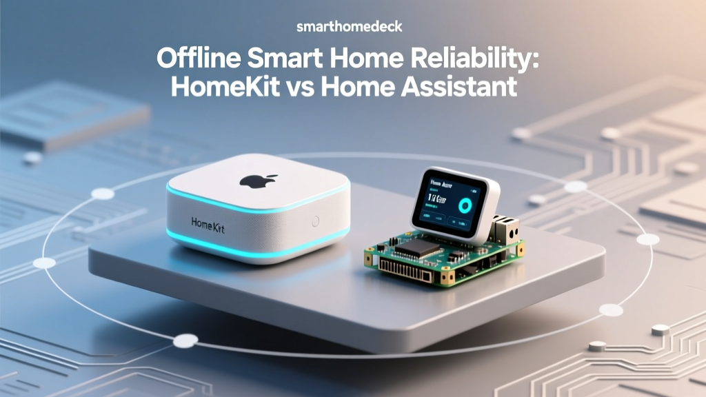 Offline Smart Home Reliability: HomeKit vs Home Assistant