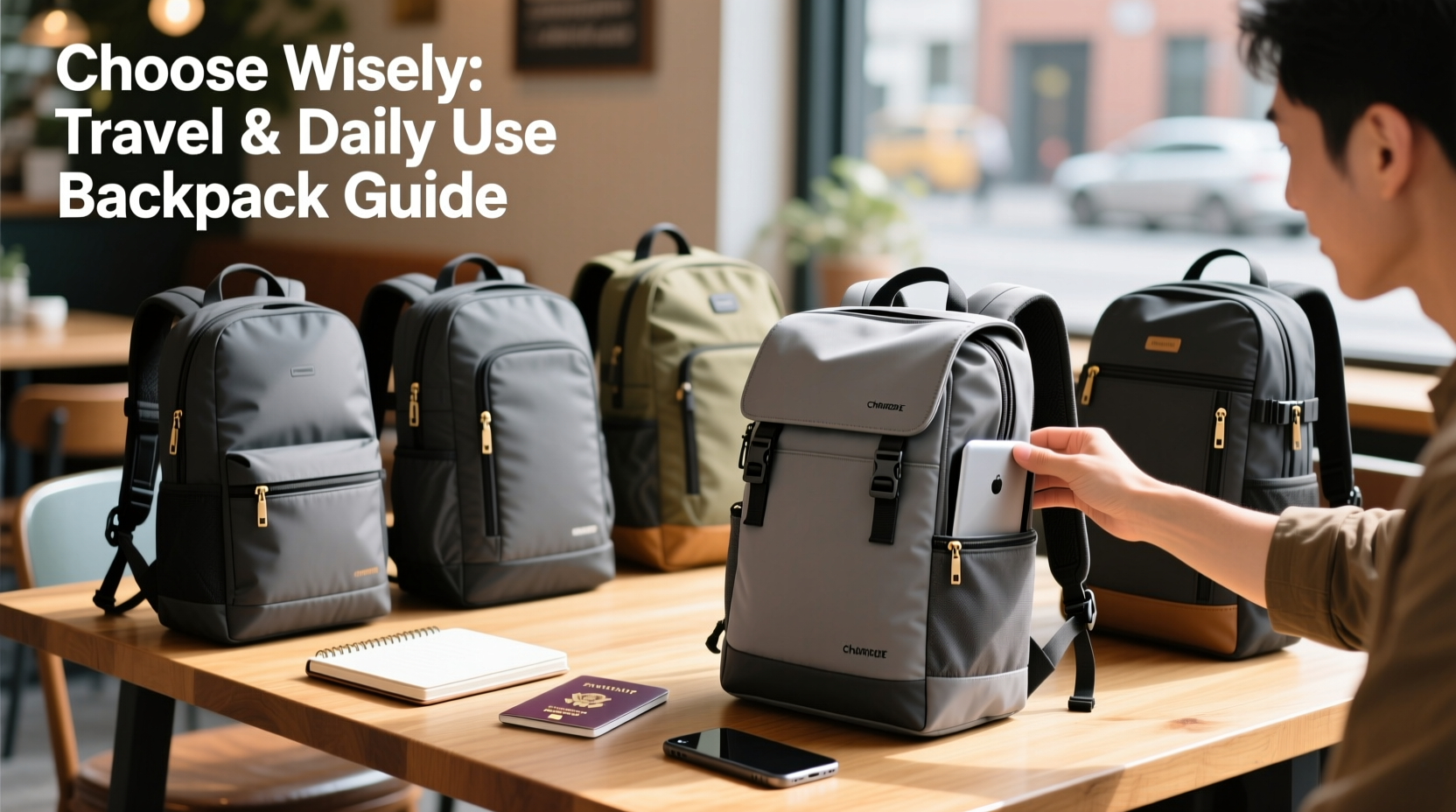 how to pick the perfect backpack for both travel and daily use