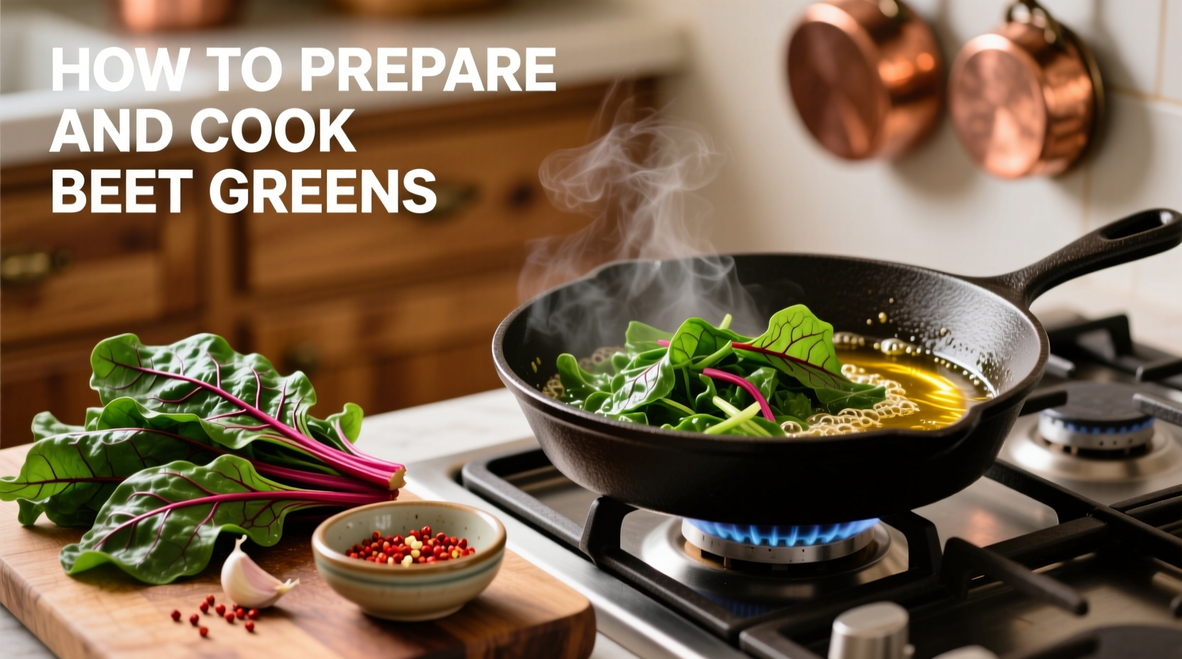 how to prepare and cook beet greens