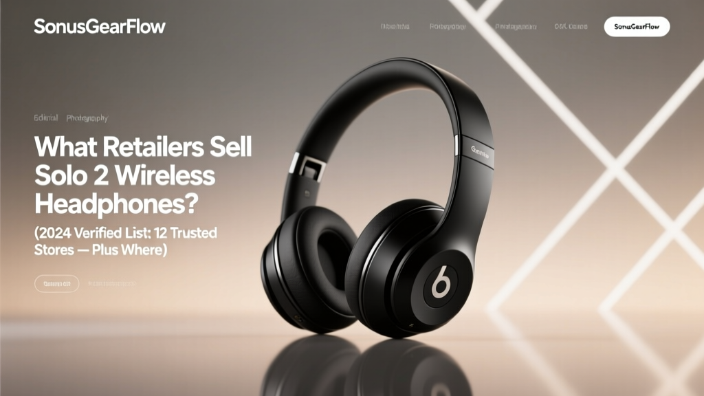 Where to Buy Bose Solo 2 Wireless Headphones (2026)