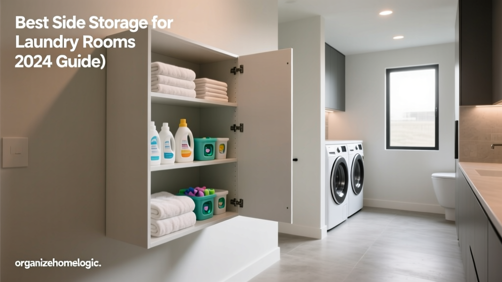 Best Side Storage for Laundry Rooms (2024 Guide)