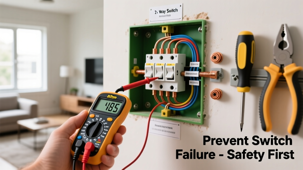 Prevent Three-Way Switch Failure in Home Lighting