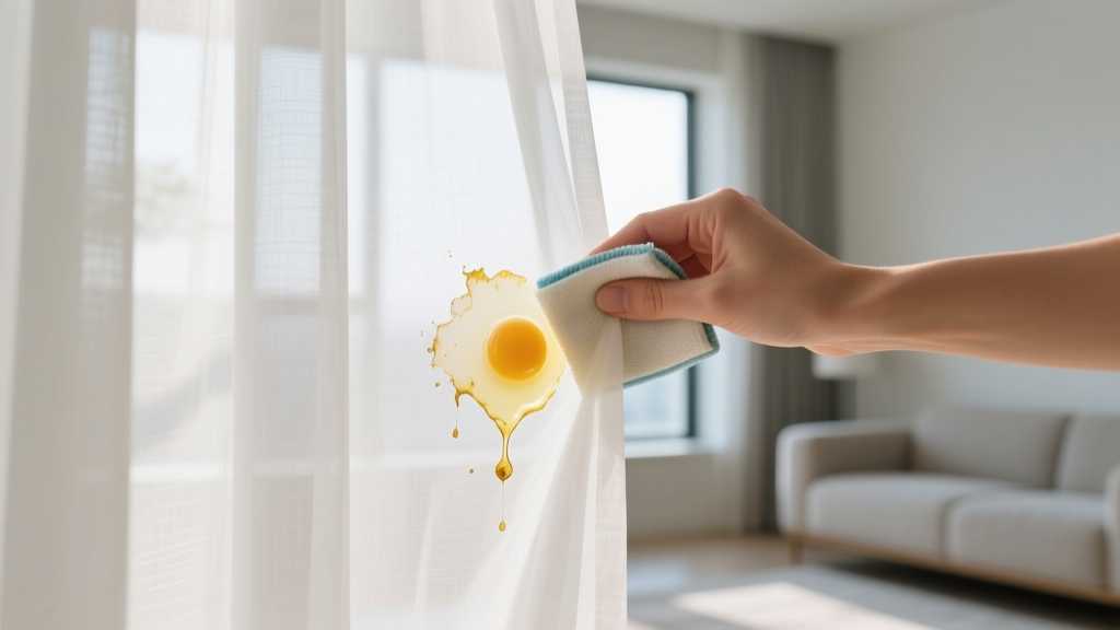 Tested: How to get egg out of curtains easily 2026