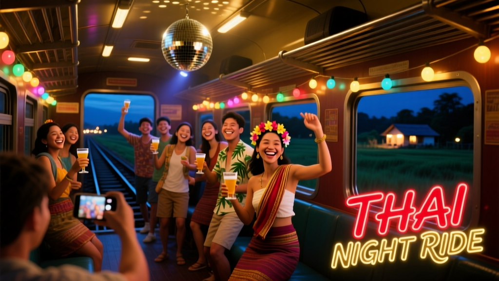A Night On A Thai Party Train: Inside the Real-World Experience of the Chiang Mai–Bangkok Overnight Rail Rave