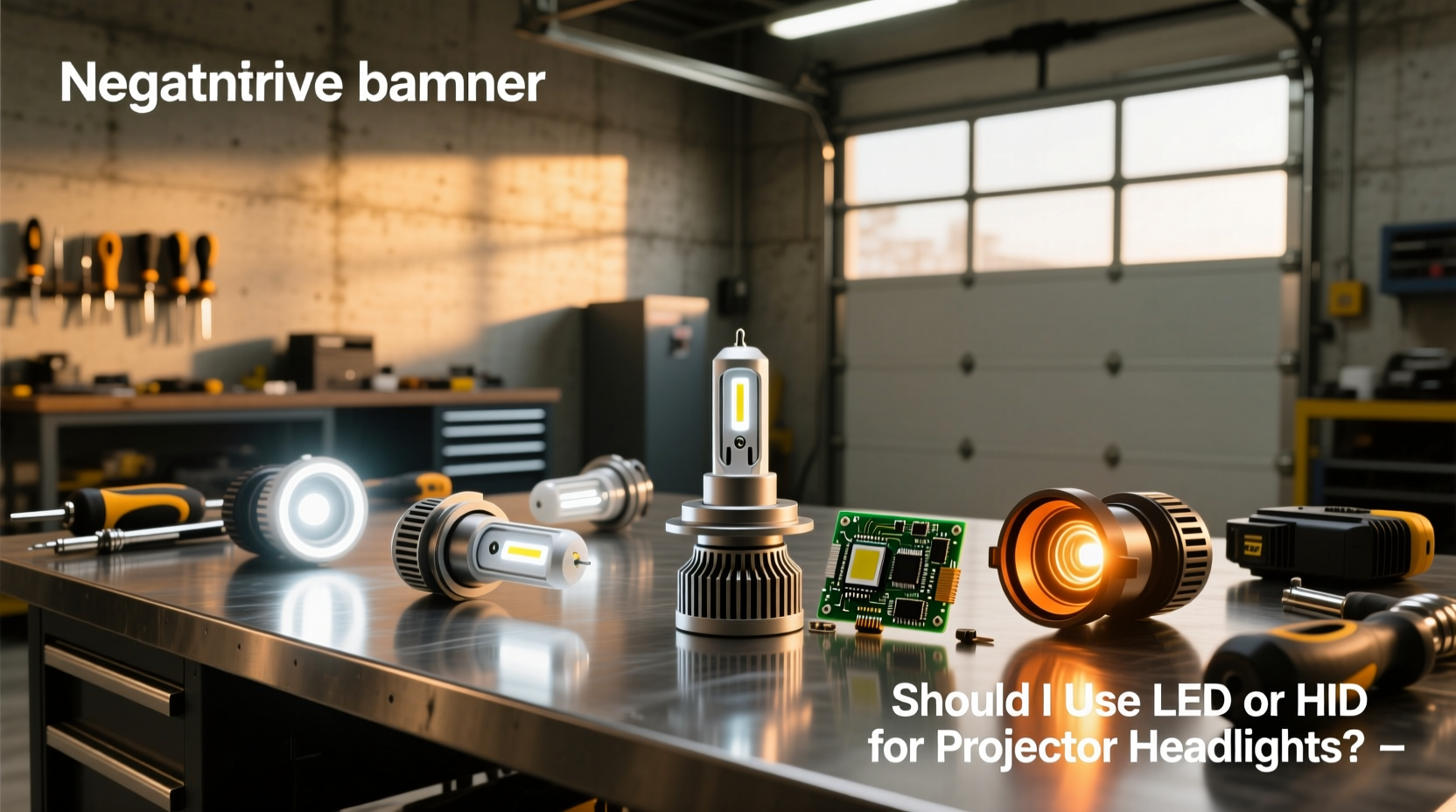 How to choose projector headlight bulbs,Should I use LED or HID for projector headlights?