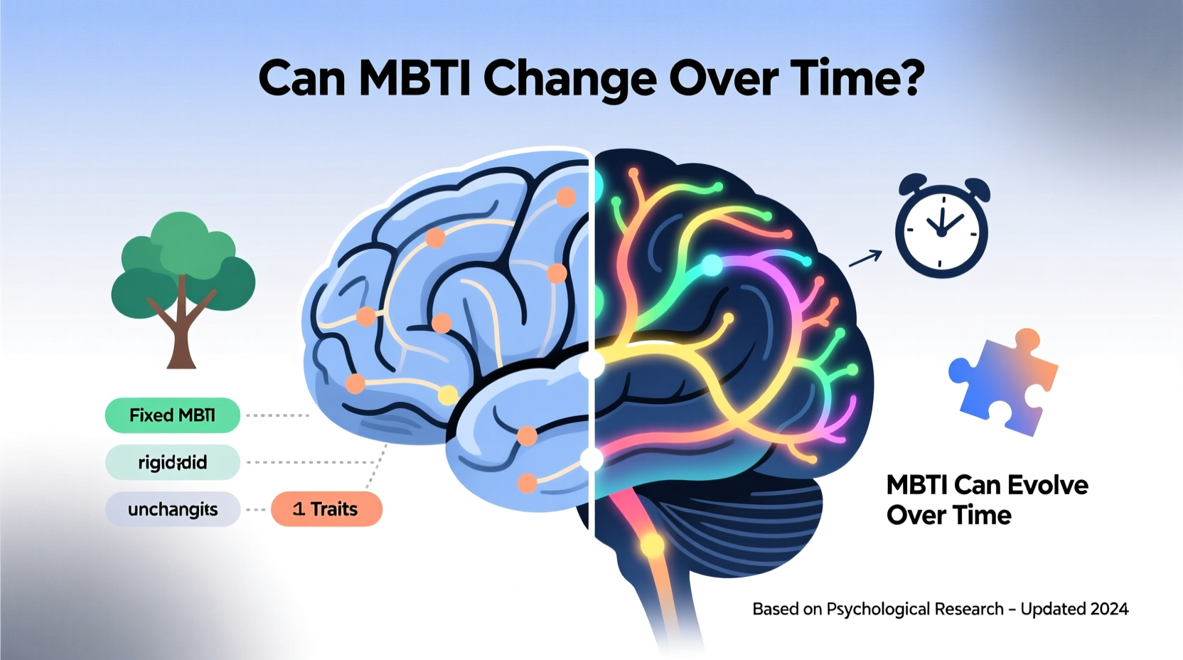 can personality tests like mbti change over time or are they fixed