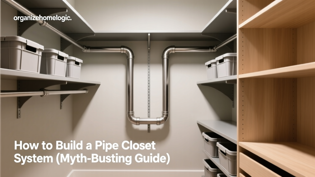 How to Build a Pipe Closet System (Myth-Busting Guide)