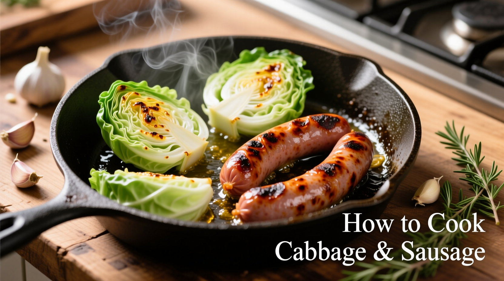 How to Cook Cabbage and Sausage in 45 Minutes