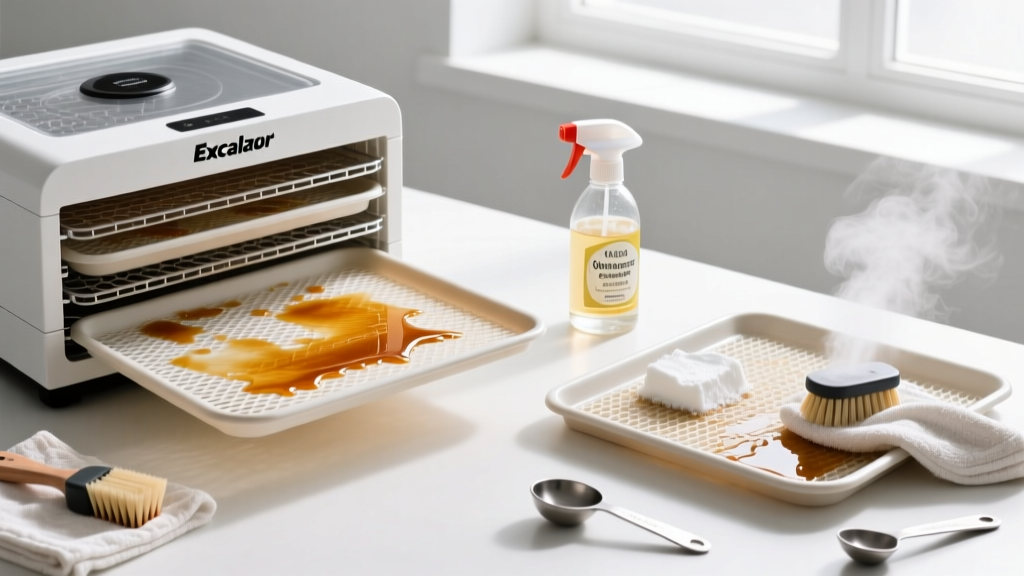 Tested: How to Get Cooking Spray Out of Dehydrator Fast