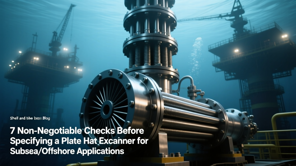 7 Non-Negotiable Plate Heat Exchanger Checks for Offshore