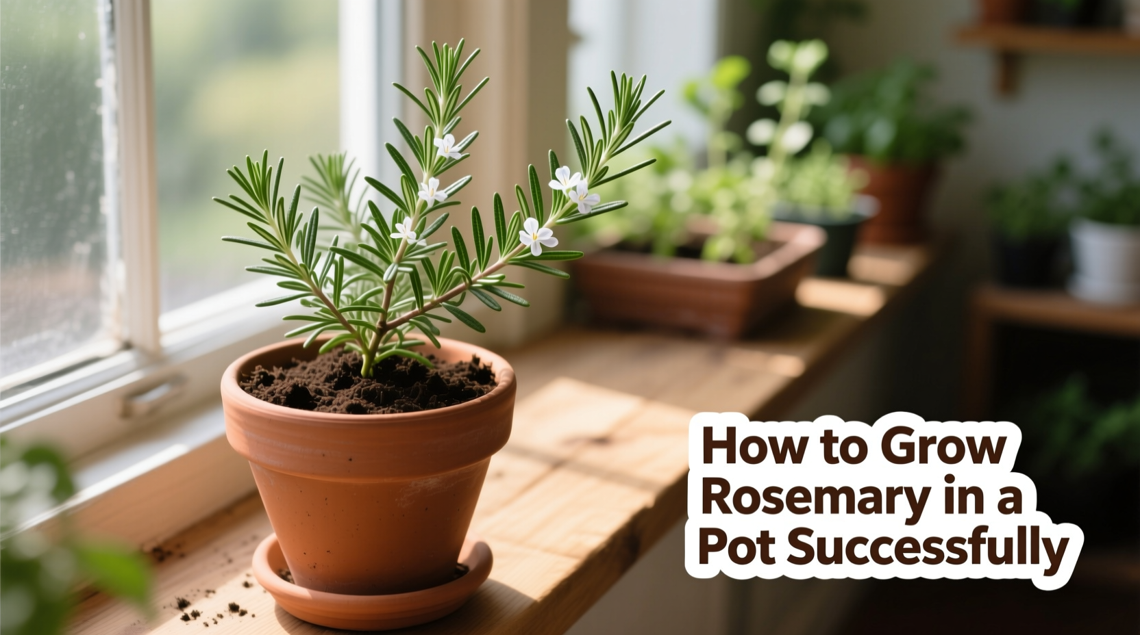 5 Steps to Grow Rosemary in Pots | TheHomeSprouts