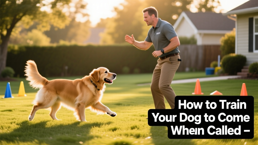 Dog recall training: how to train a dog to come when called