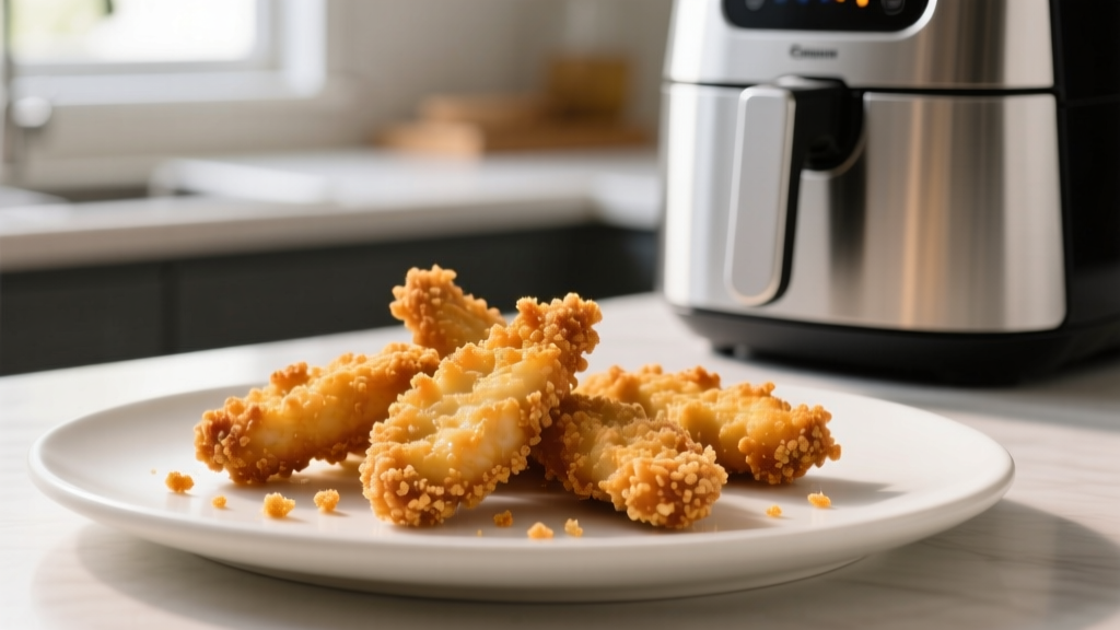 Crispy Panko Chicken Tenders in Air Fryer (5-Min Prep!)