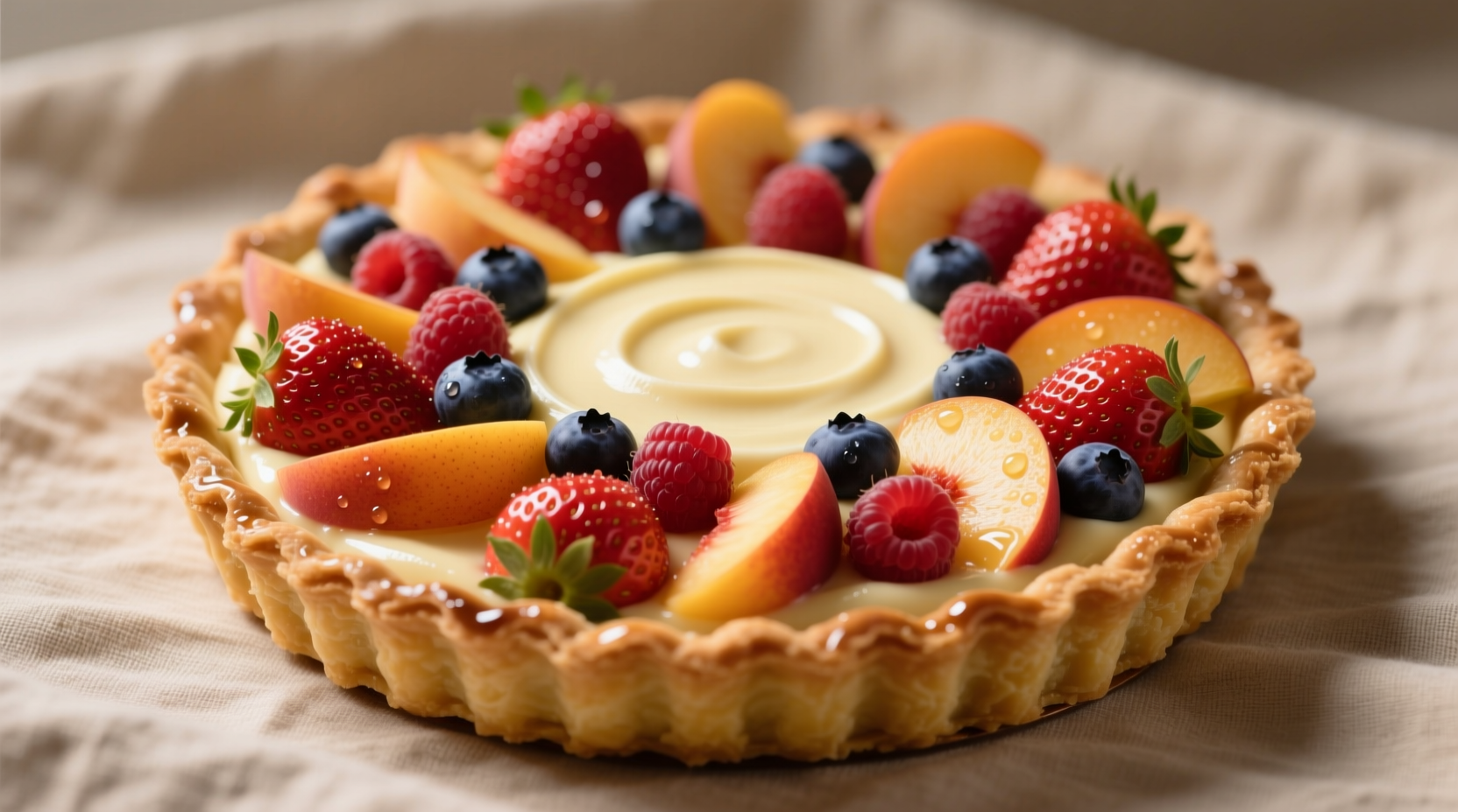 french fruit tart