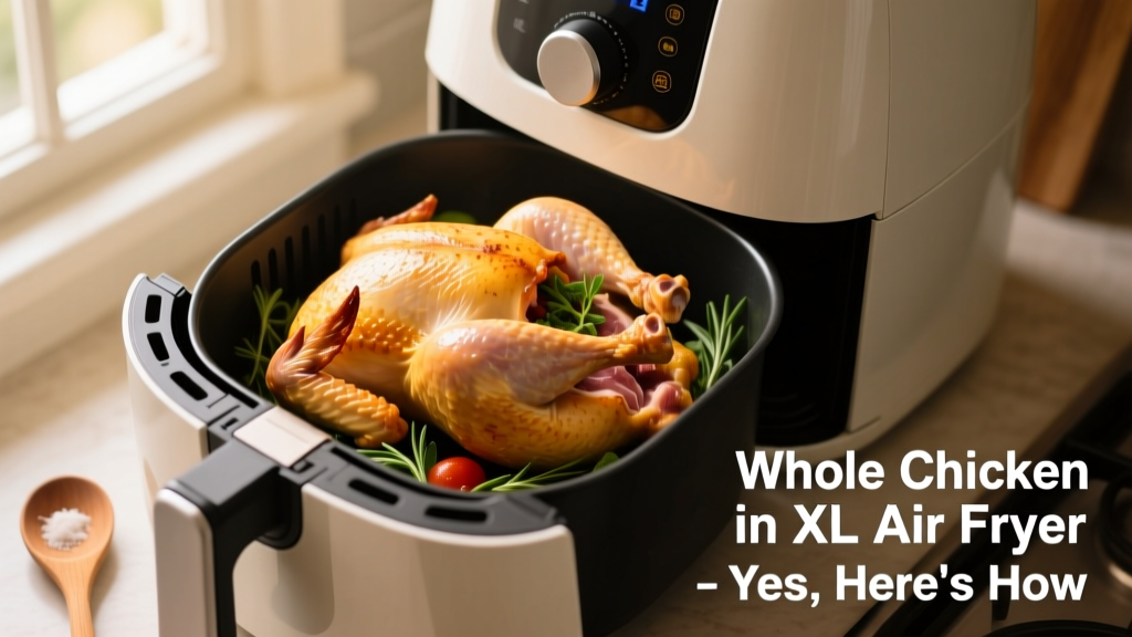 Whole Chicken in XL Air Fryer: Size, Prep & Time