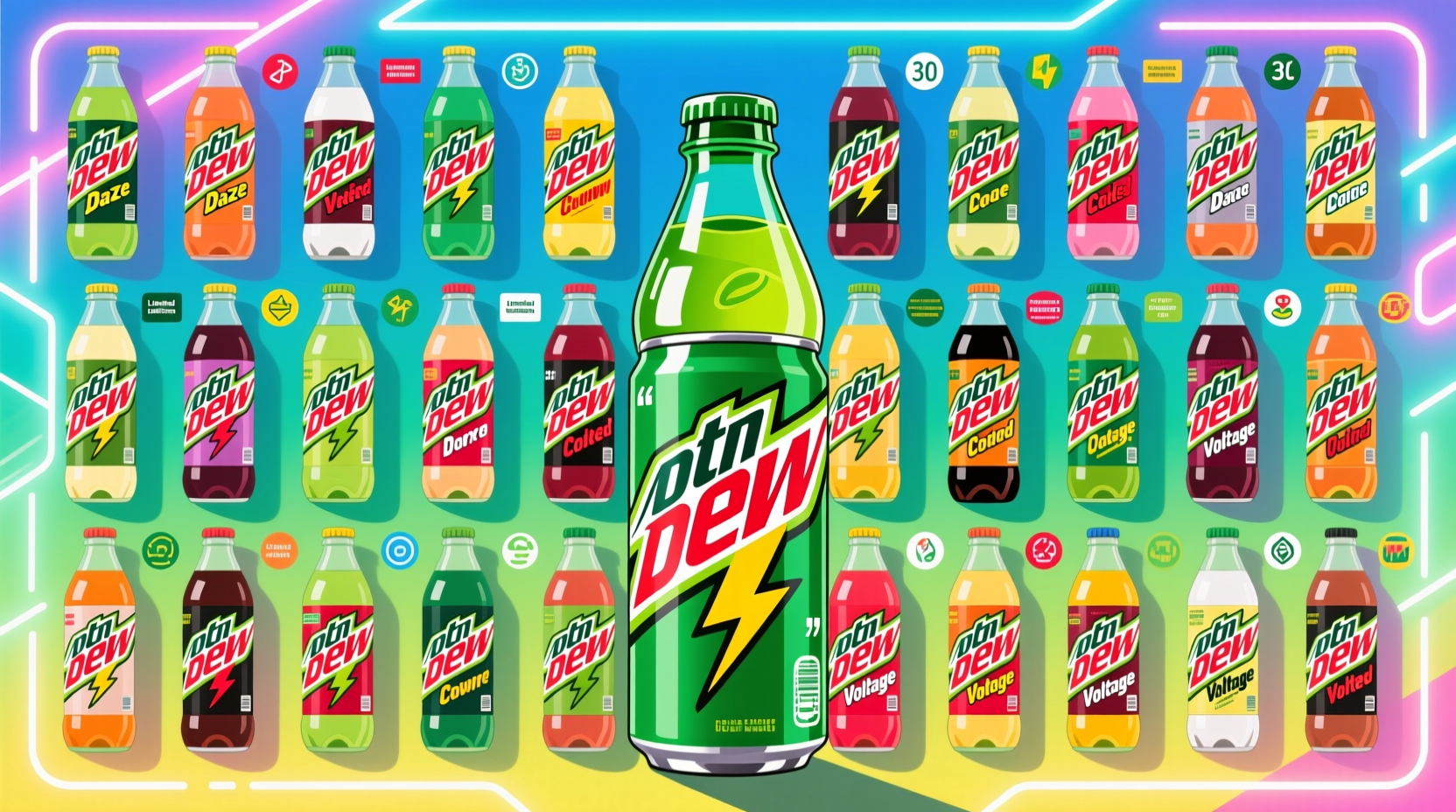 How Many Mountain Dew Flavors Exist? Current Count Revealed