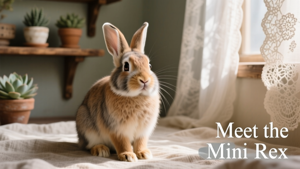 Meet The Mini Rex Rabbit