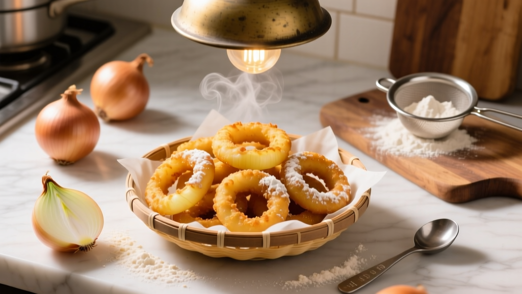 Crispy Air Fryer Onion Rings (No Deep Fryer Needed!)