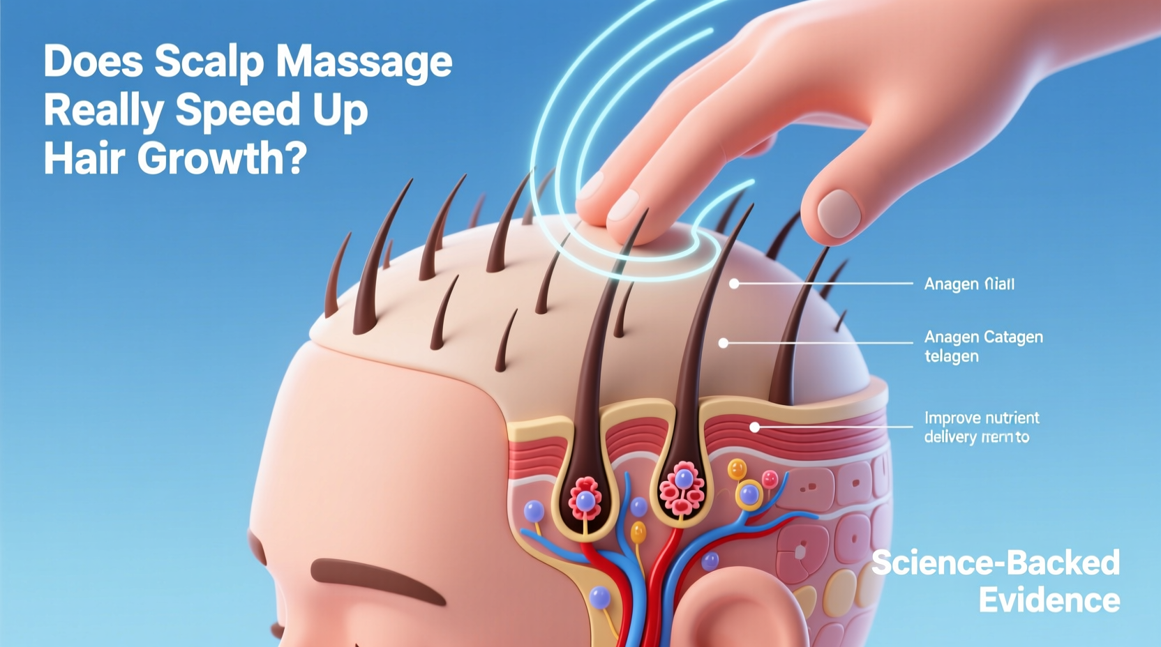 can you really grow hair faster with scalp massages science behind the claim