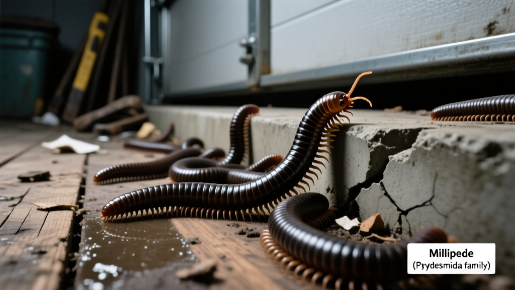 Millipedes in Garage: What Pest Is It?