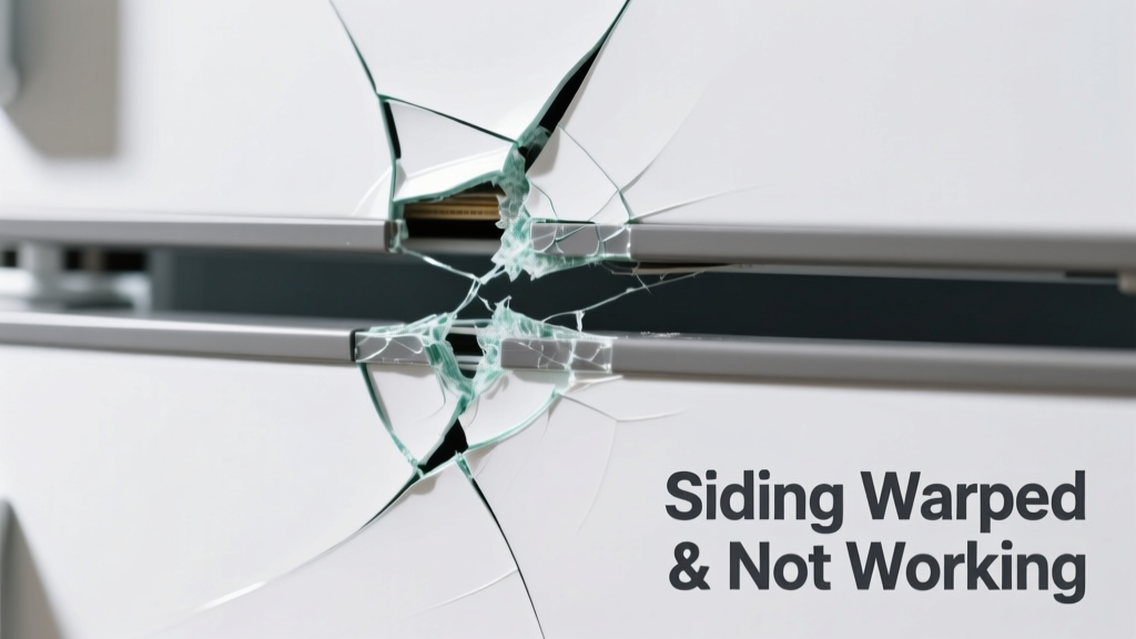 Siding Warped and Not Working at All: Quick Diagnosis