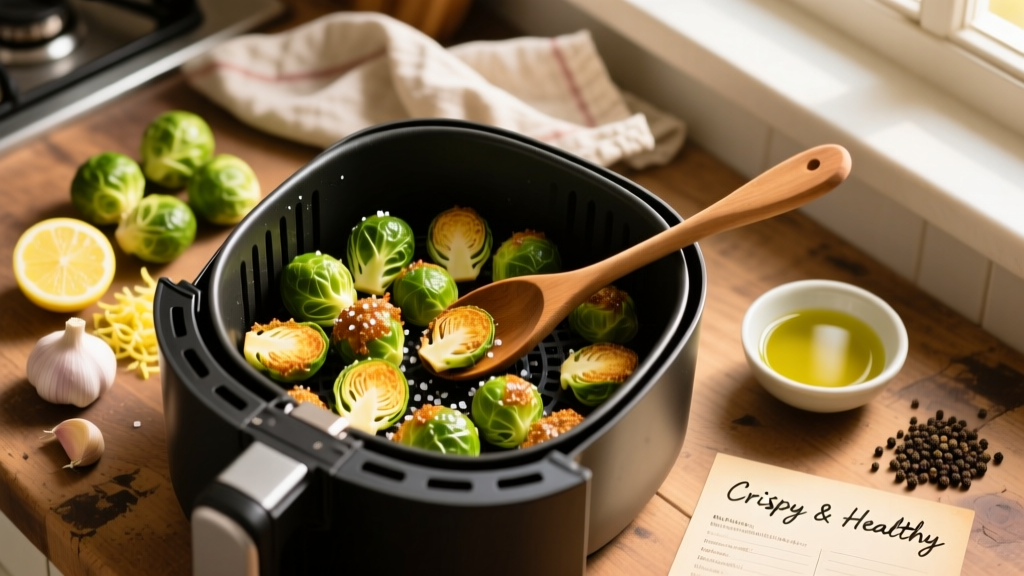 Best Brussels Sprout Air Fryer Recipe (Crispy & Healthy)