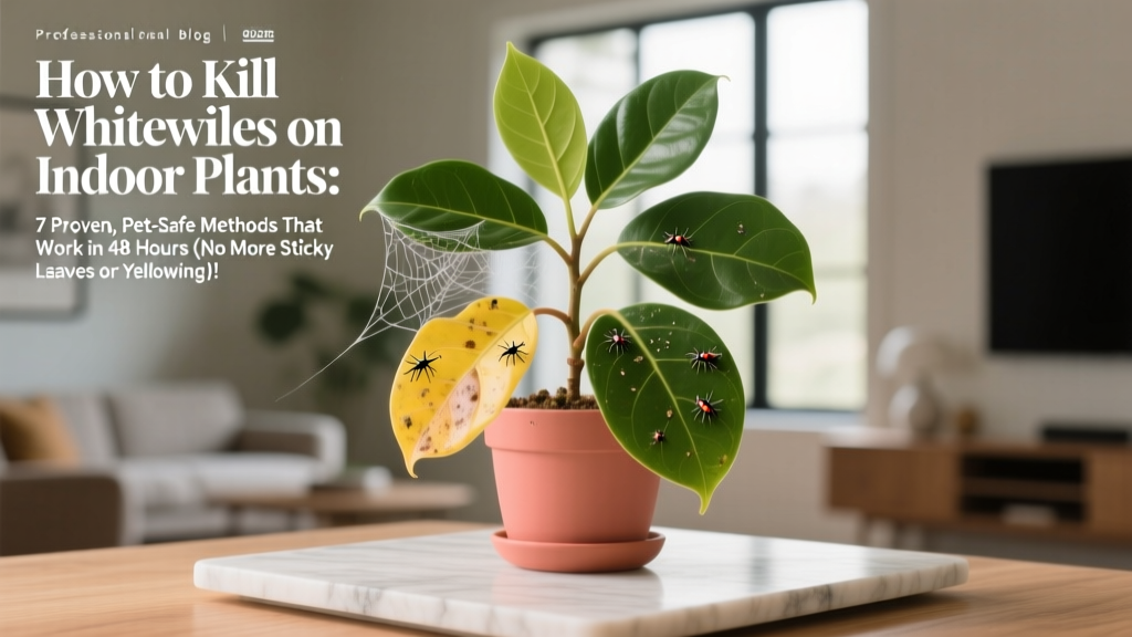 How to Kill Whiteflies on Indoor Plants (2026)