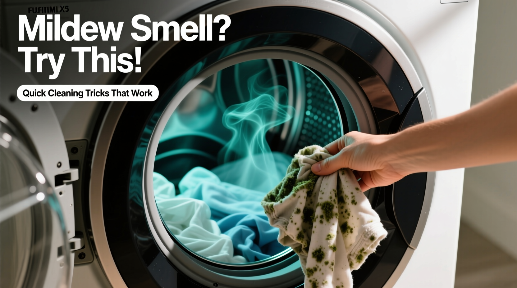 why does my washing machine smell like mildew quick cleaning tricks that work