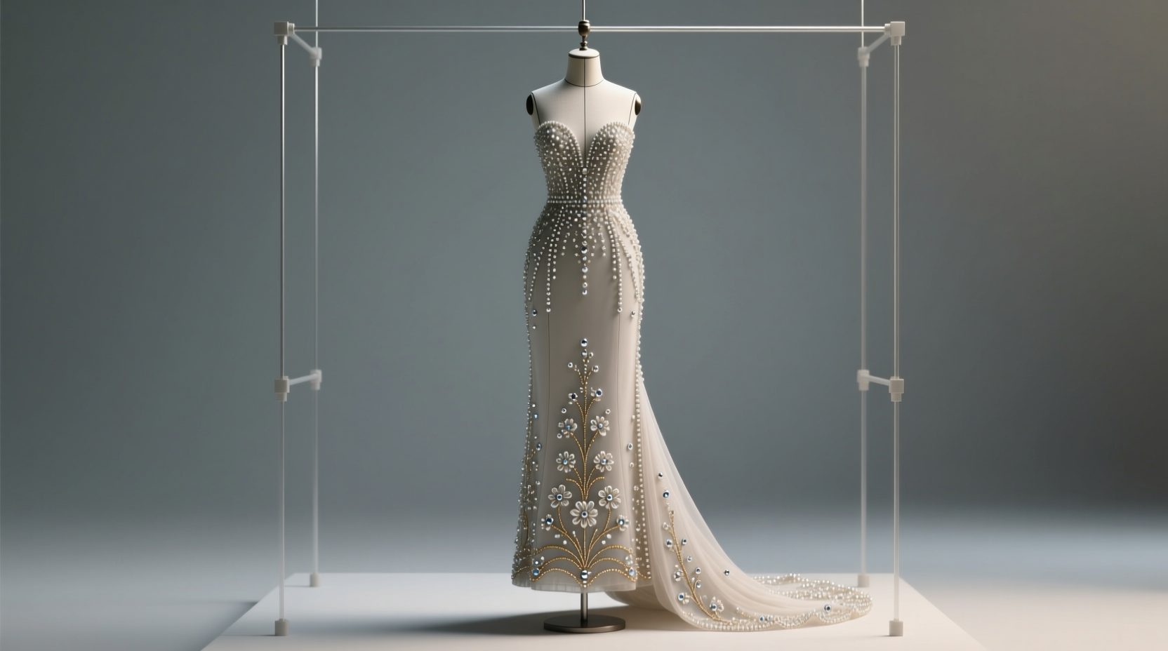 closet organization tips for beaded gowns