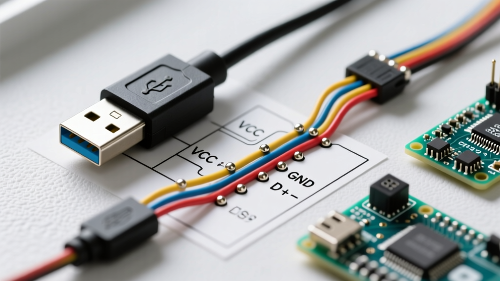 Mastering the Wiring Diagram for a USB Cable in DIY Appliances