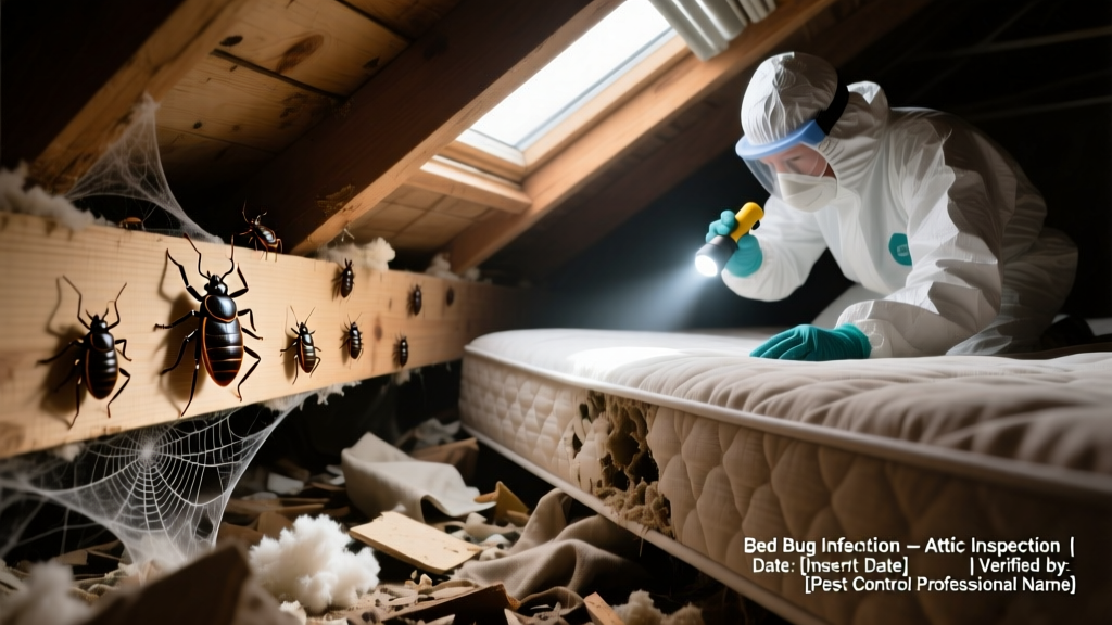 Bed Bugs in the Attic: Identification and Removal