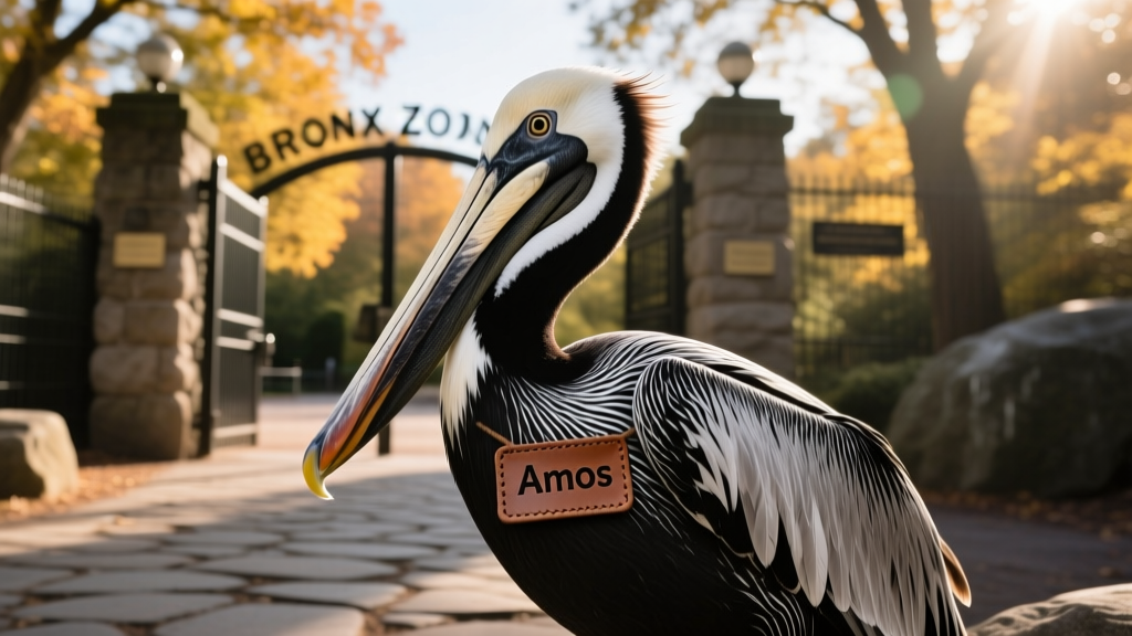 After Being Shot in Texas, Amos the Pelican is Now Welcoming Visitors to the Bronx Zoo