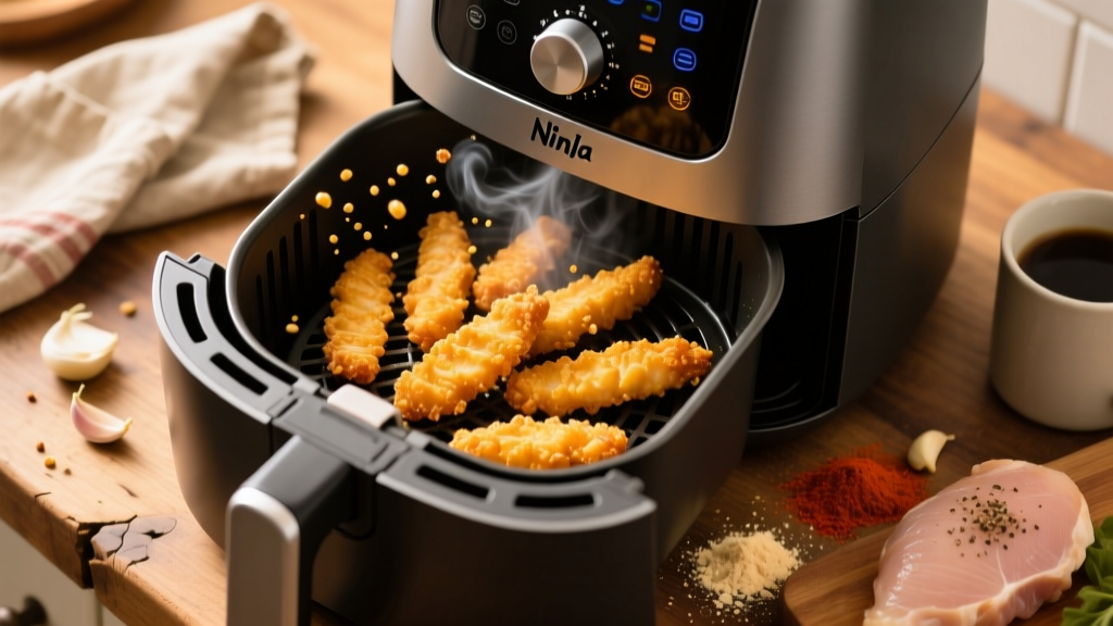 Crispy Ninja Air Fryer Chicken Strips (Every Time!)