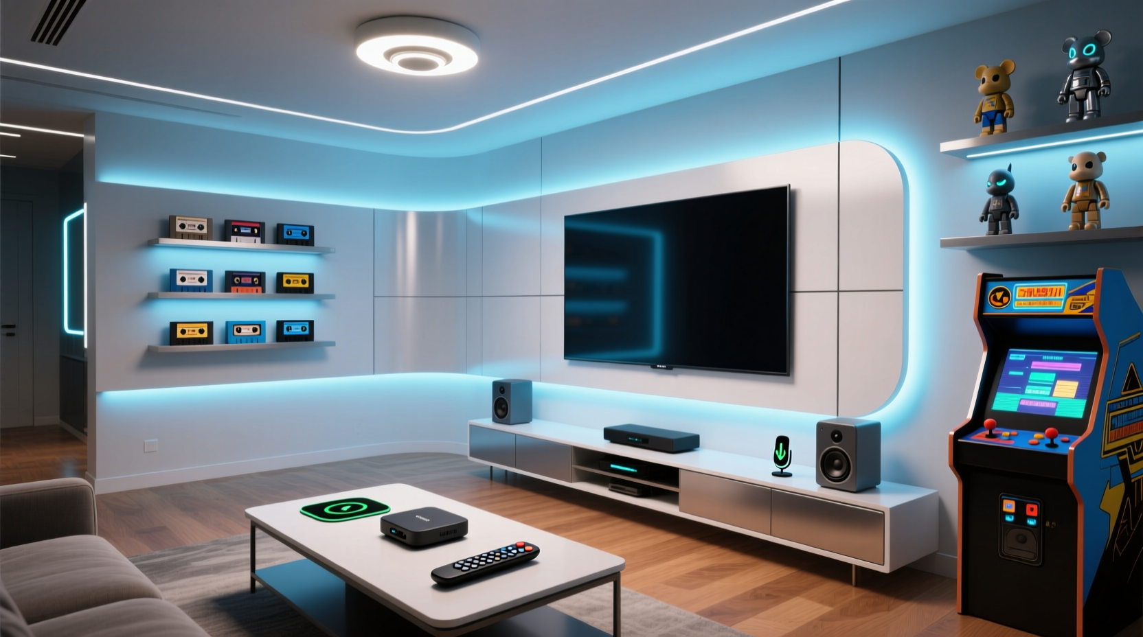 set up a geeky media center that non geeks can actually