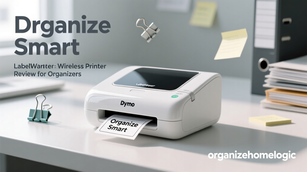 Dymo LabelWriter Wireless Printer Review for Organizers